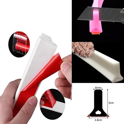 Water Guard Silicone Strip, Water Stopper for Bathroom Floor, Water Barrier for Kitchen, Bathroom Accessories – image 4