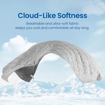 Vepine Cozy | Cooling Dual-Sided Blanket for Hot Sleepers with Soft Breathable Fabric | Lightweight Throw for Comfortable Sleep