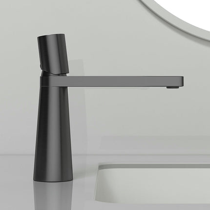 Single Hole Bathroom Faucet, Single Lever Brass Bathroom Sink Faucet – image 4