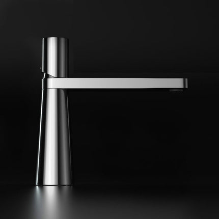 Single Lever Brass Bathroom Sink Faucet, Short and Tall Versions – image 9