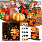 Wooden Advent Calendar for Halloween, Halloween Countdown Calendar 30 Days, Halloween Decorations for Home
