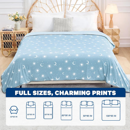 Cozy Comfort | Cooling Blanket with Double-Sided Fabric | Lightweight Summer Blanket for Hot Sleepers and Travel