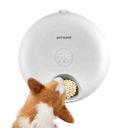 Smart Automatic Pet Feeder with Six Meal Capacity | Programmable Feeding for Cats and Dogs