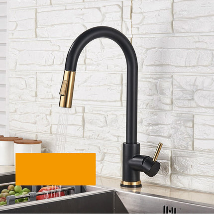 Brass Pull Out Kitchen Faucet – image 5