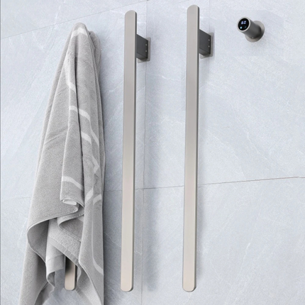 Electric Towel Warmer, Heated Towel Rack Wall Mounted – image 8