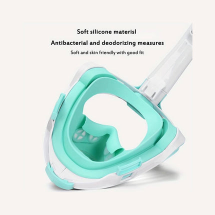 Full Face Snorkel Mask for Adults and Kids, 180 Degree Snorkel Gear – image 8