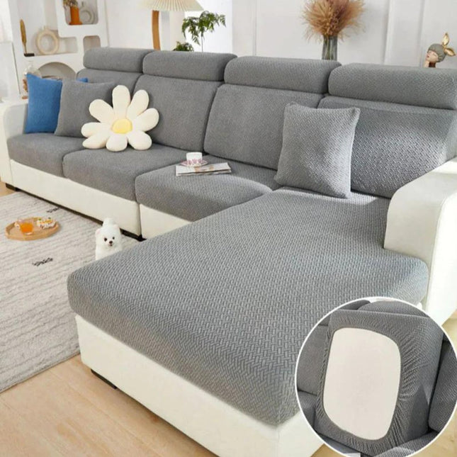 Couch Covers for Dogs, Stretch Dog Sofa Cover for Pets, Machine Washable Sofa Cushion Cover for Seat and Back_12