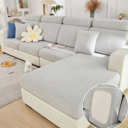 Couch Covers for Dogs, Stretch Dog Sofa Cover for Pets, Machine Washable Sofa Cushion Cover for Seat and Back