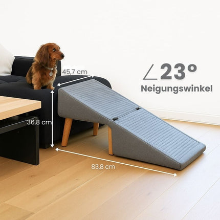 Dog Ramp for Bed and Couch, Dog Furniture Pouf Stool