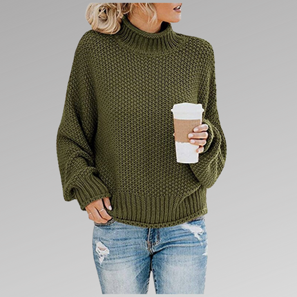 Knitted Sweaters for Women, Soft Knit Sweater with Relaxed Fit