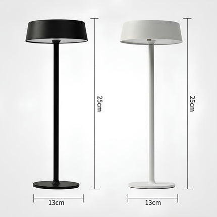 Rechargeable Modern Table Lamp with Dimmable Touch Control | Cordless Design for Versatile Home Lighting