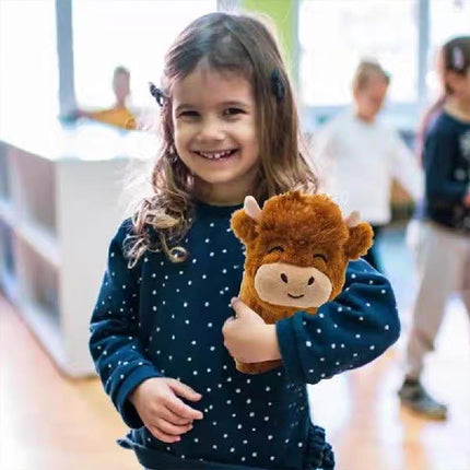 Realistic Highland Cow Plush Toys, Highland Cow Stuffed Animals with Soft Cotton Filling – image 4