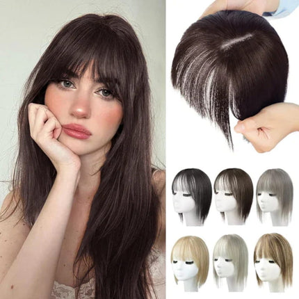 Womens Hairpiece with Bangs – image 17