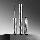 Waterproof Mascara, Long Lasting Mascara for Volume, 3D Curling Mascara with Metal Wand, Black Fiber Eye Makeup