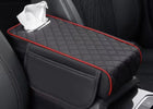 Center Console Cover for Car, Memory Foam Armrest Cover with Synthetic Leather, Car Accessories for Interior Comfort
