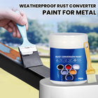 Rust Converter for Metal, Water Based Rust Inhibitor Metal Primer with Brush, Rust Stopper and Corrosion Inhibitor