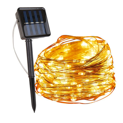Solar String Fairy Lights with Waterproof Design | Eco-Friendly LED Decor for Garden and Patio Ambiance