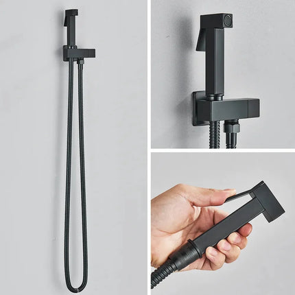 Handheld Bidet Sprayer, Stainless Steel Toilet Bidet Sprayer with Hose