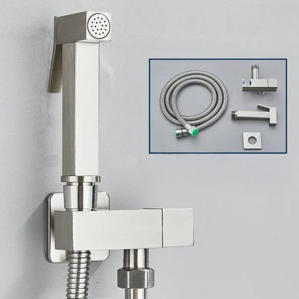Stainless Steel Toilet Bidet Sprayer with Hose – image 10