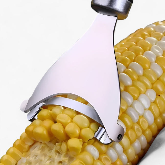 Corn Stripper Tool, Stainless Steel Corn Kernel Remover, Kitchen Gadget for Corn on the Cob