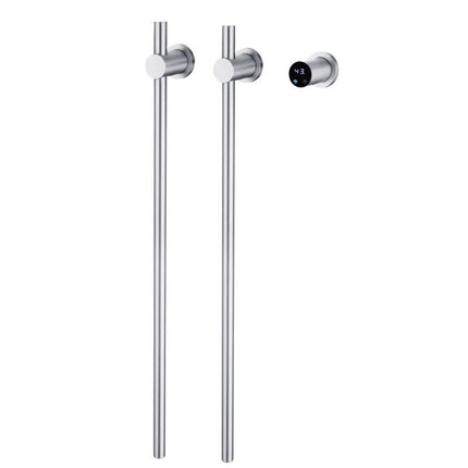 Stainless Steel Heated Towel Rack with Touch Control – image 12