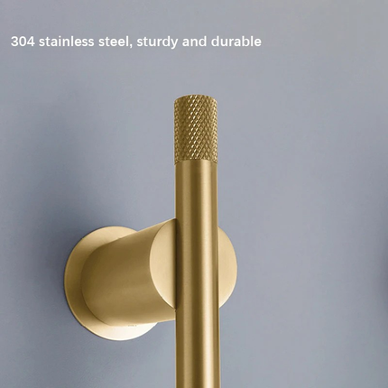 Electric Towel Warmer for Bathroom, Heated Towel Rack Wall Mounted with Timer – image 4