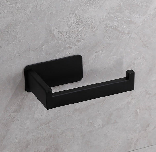 Toilet Paper Holders, Wall Mounted Toilet Paper Holder No Drill, Stainless Steel Toilet Roll Holder for Bathroom
