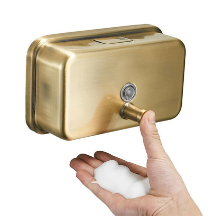 Soap Dispensers, Gold Wall Mounted Soap Dispenser for Bathroom