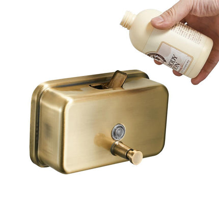 Soap Dispensers, Stainless Steel Manual Liquid Soap Dispenser