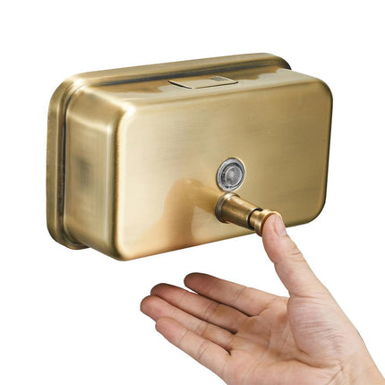 Soap Dispensers, Gold Wall Mounted Soap Dispenser for Bathroom – image 4
