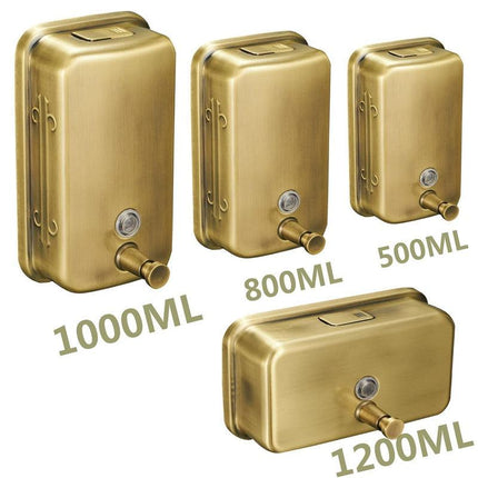 Soap Dispensers, Stainless Steel Manual Liquid Soap Dispenser – image 5
