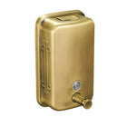 Soap Dispensers, Gold Wall Mounted Soap Dispenser for Bathroom – image 7
