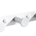 white 3 hooks