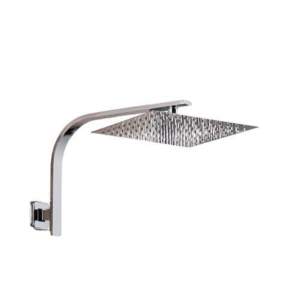 Shower Arm in Chrome, Rainfall Shower Head – image 8
