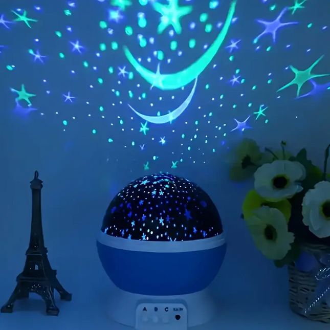 Star Projector Night Light for Kids, Rechargeable Night Light Projector with Music, Starry Sky Bedroom Projector_01