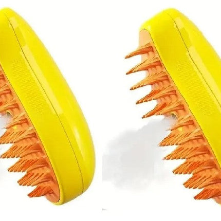 3-in-1 Pet Grooming Brush with Fine Teeth for Gentle De-Shedding | Lightweight Design for All Pets