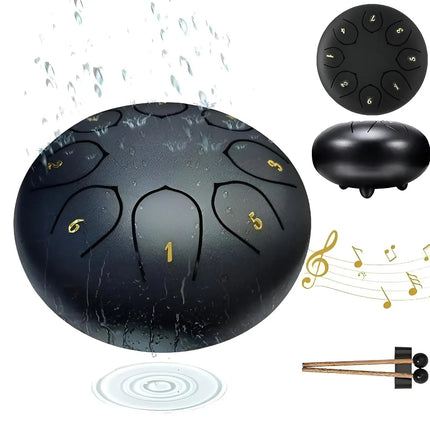 Steel Tongue Drum, Rain Drum with Carry Bag – image 11