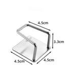 Stainless Steel Sink Sponge Drain Drying Rack with Drainage Holes | Durable Organizer for Clean and Clutter-Free Kitchen