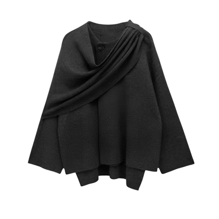 Womens Poncho with Loose Fit – image 9