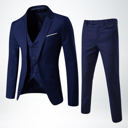 Mens Suits, Mens Three Piece Suit with Vest, Prom Suit for Men, Formal Wedding Suit for Business Events