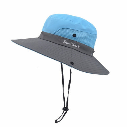 Sun Hat for Women, Wide Brim Hat with UV Protection – image 8