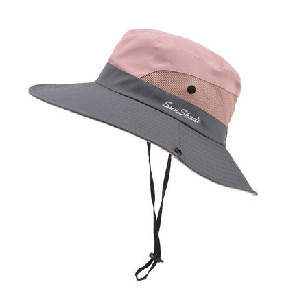 Sun Hat for Women, Wide Brim Hat with UV Protection – image 10