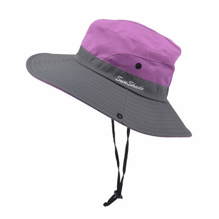 Sun Hat for Women, Foldable Summer Beach Hat in Many Colors – image 9