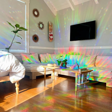 Sun Catchers with Static Cling Design for Beautiful Rainbow Displays | Easy Setup for Personalized Home Decor