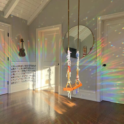 Sun Catchers with Static Cling Design for Beautiful Rainbow Displays | Easy Setup for Personalized Home Decor