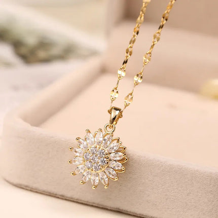 Sunflower Necklaces for Women – image 5