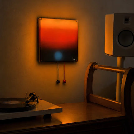 Artistic Sunset Wall Light with Cordless Design | Adjustable Brightness for Cozy Ambient Illumination