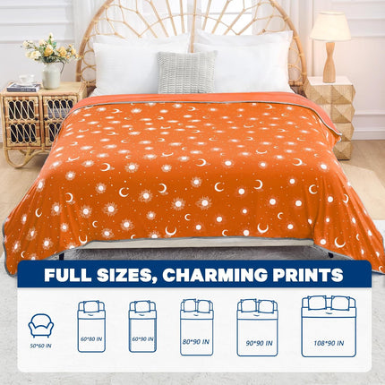 Cozy Comfort | Cooling Blanket with Double-Sided Fabric | Lightweight Summer Blanket for Hot Sleepers and Travel