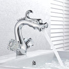 Bathroom Faucet, Swan Sink Faucet Bathroom Mixer Taps with Two Handles – image 6