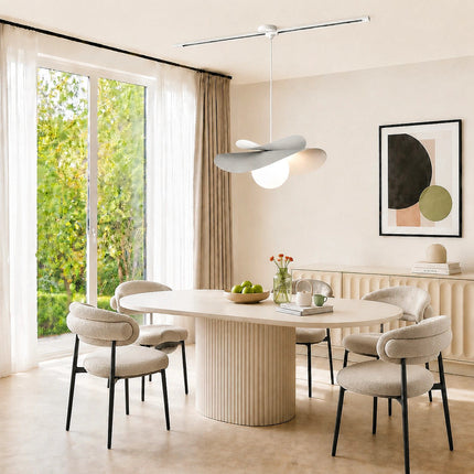 Pendant Light Track, Ceiling Mounted Track for Pendant Lights with 360 Degree Rotating Arms – image 10